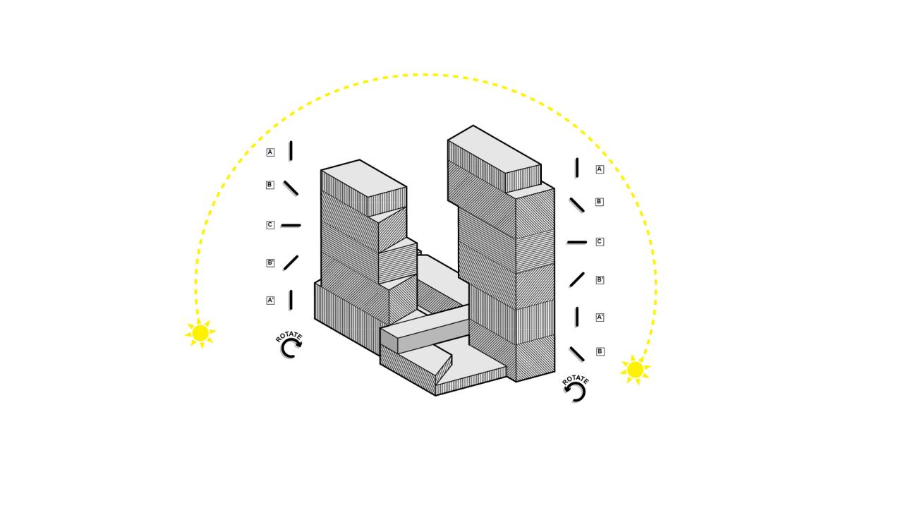 BIM建筑|纽约绿点 Landing D,掰开体量 / OMA / Jason Long BIM建筑|纽约绿点 Landing D,掰开体量 / OMA / Jason Long