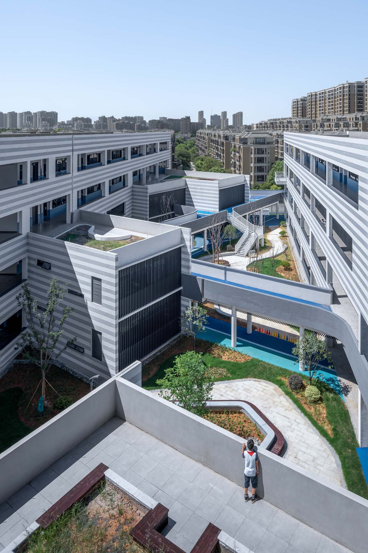 BIM建筑|衢州新华第二学校 / 零壹城市建筑事务所 BIM建筑|衢州新华第二学校 / 零壹城市建筑事务所