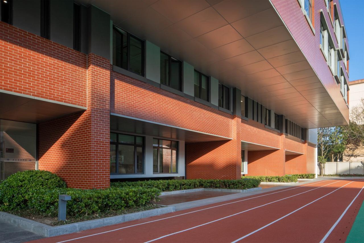 BIM建筑|兰生复旦中学国和路校区改扩建项目 / 上海华都建筑规划设计有限公司 BIM建筑|兰生复旦中学国和路校区改扩建项目 / 上海华都建筑规划设计有限公司