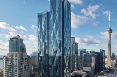 BIM建筑|威尔金森·艾尔用“三维钻石”包裹多伦多摩天大楼-BIM建筑网