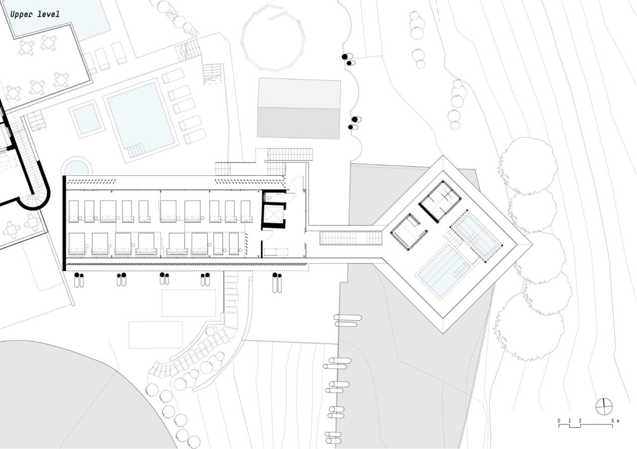 BIM建筑|“倒挂”建筑,Hubertus 酒店扩建 / noa* BIM建筑|“倒挂”建筑,Hubertus 酒店扩建 / noa*