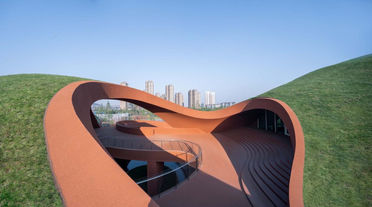 BIM建筑|华侨城巢湖自然文化中心 / 上海前及建筑设计事务所 BIM建筑|华侨城巢湖自然文化中心 / 上海前及建筑设计事务所