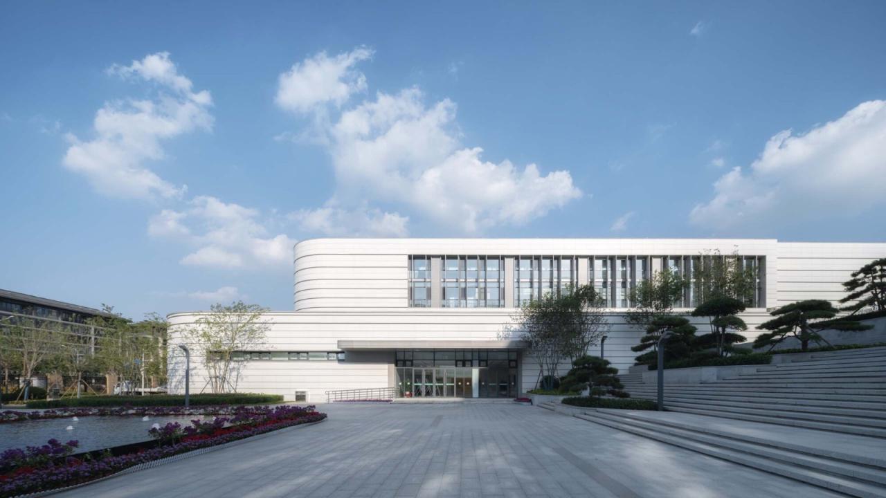 BIM建筑|济南历城二中彩石校区 / 同圆设计 BIM建筑|济南历城二中彩石校区 / 同圆设计