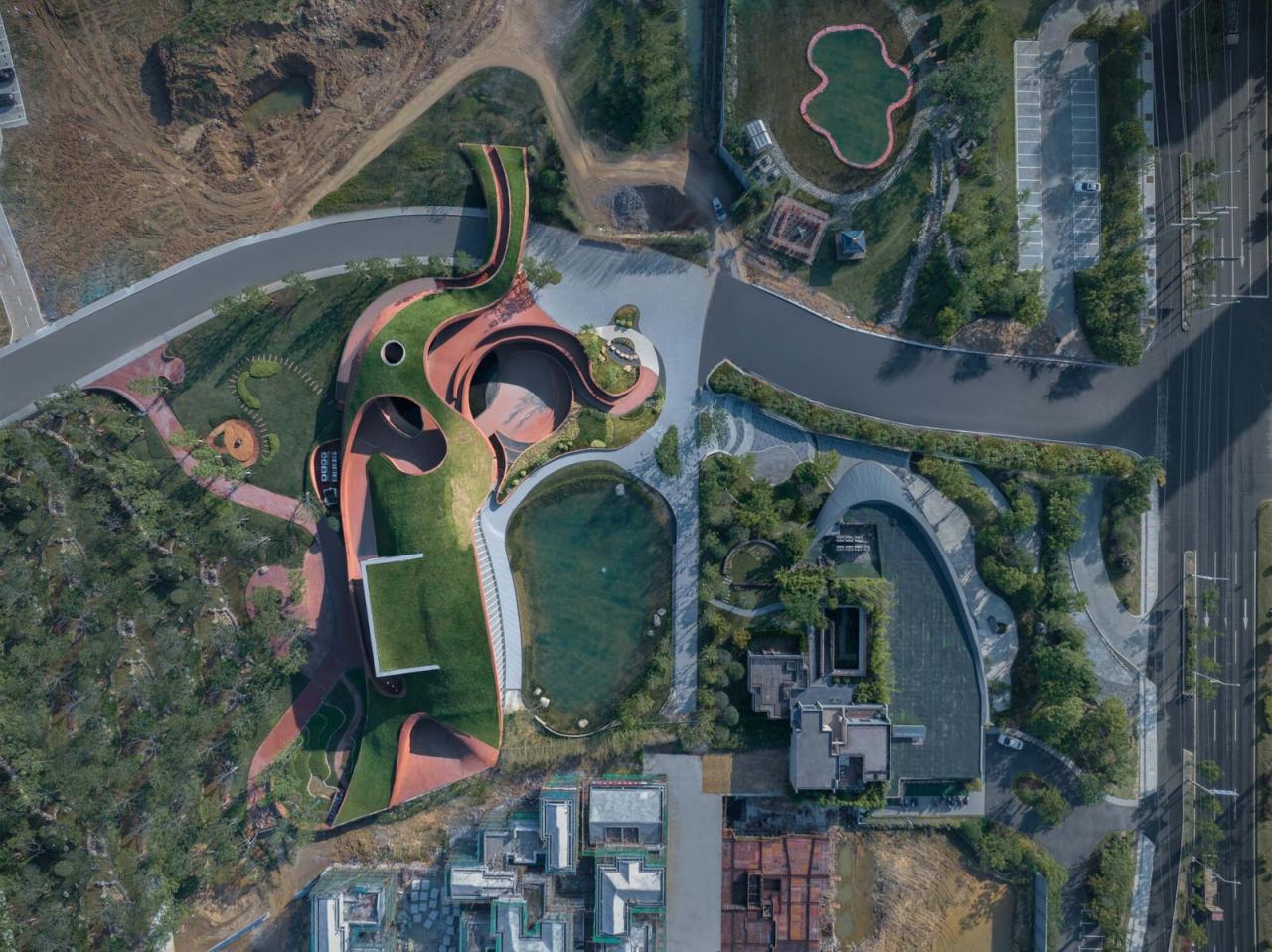 BIM建筑|华侨城巢湖自然文化中心 / 上海前及建筑设计事务所 BIM建筑|华侨城巢湖自然文化中心 / 上海前及建筑设计事务所