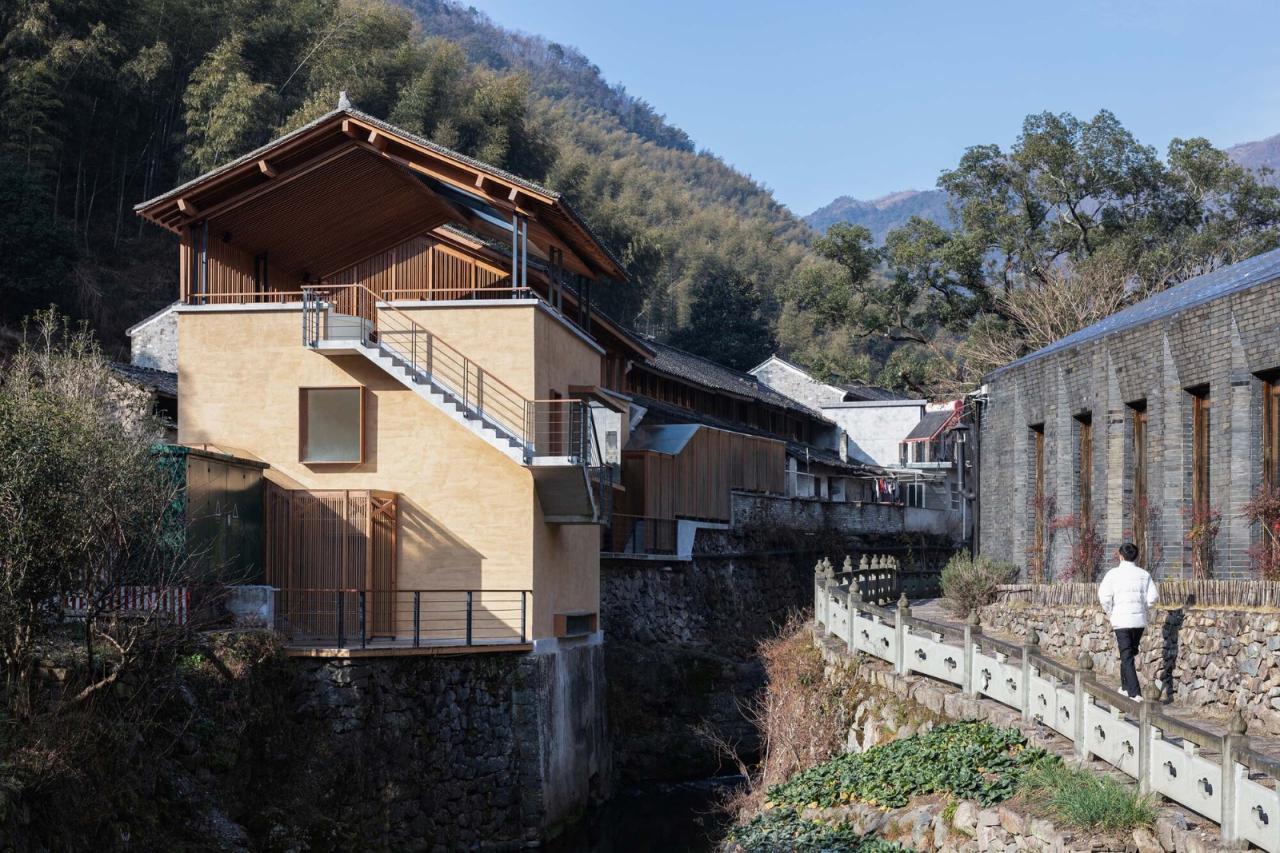 BIM建筑|奉化栖霞坑发电站改造的溪边餐厅 / 尌林建筑设计事务所 BIM建筑|奉化栖霞坑发电站改造的溪边餐厅 / 尌林建筑设计事务所