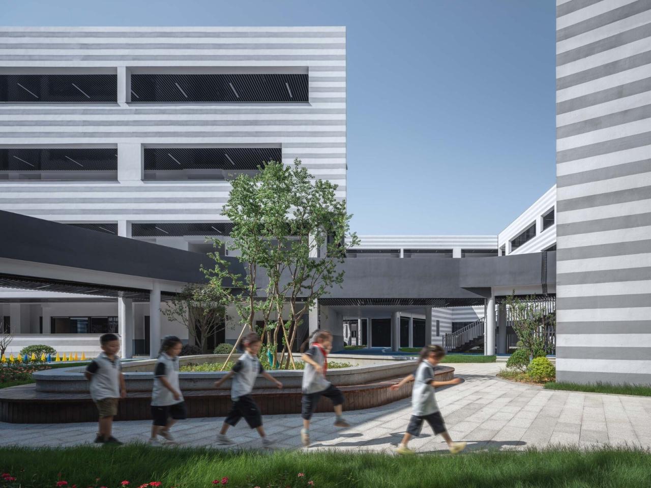 BIM建筑|衢州新华第二学校 / 零壹城市建筑事务所 BIM建筑|衢州新华第二学校 / 零壹城市建筑事务所