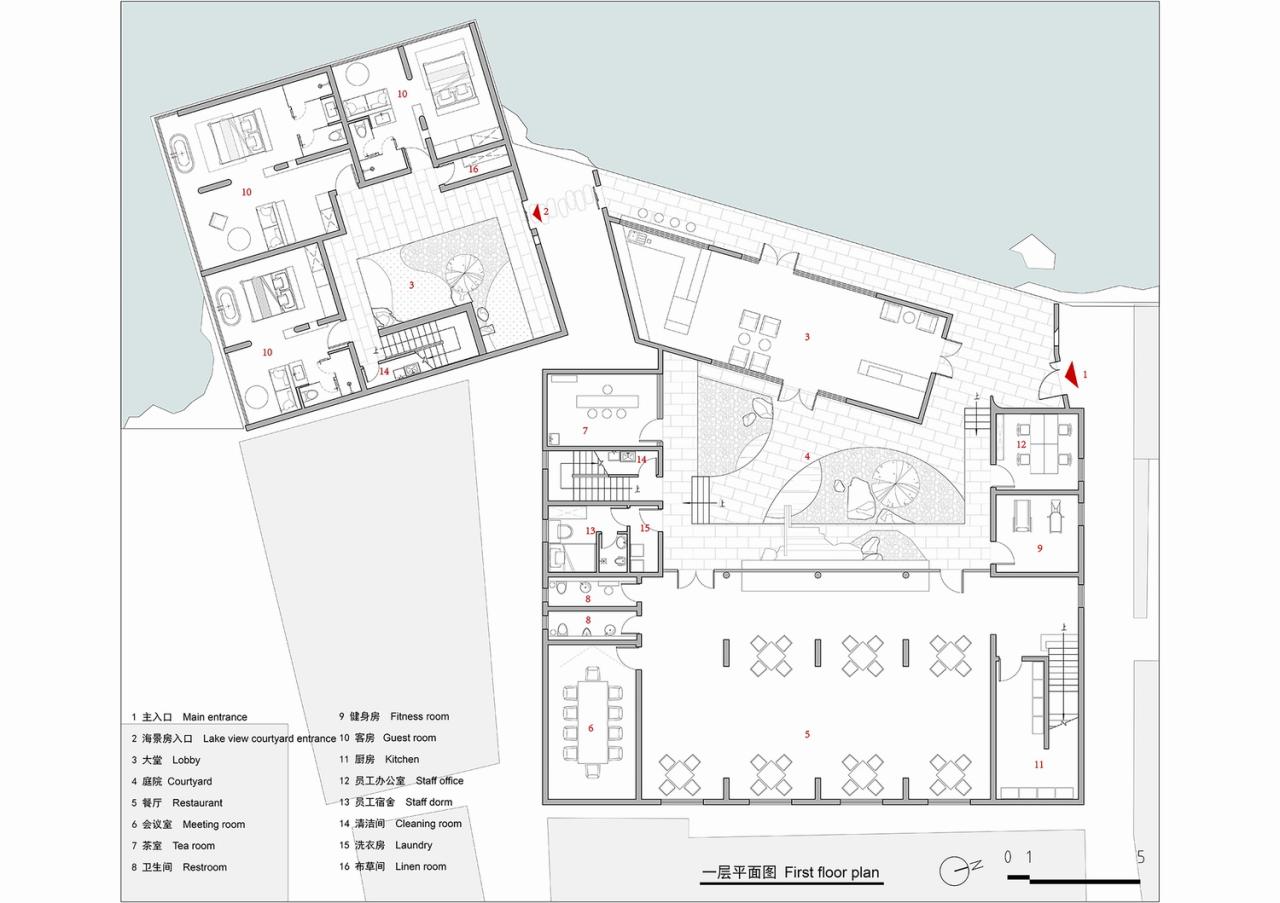 BIM建筑|海边的心灵驿站 :大理双廊陶唐之丘度假酒店设计 / 三文建筑 BIM建筑|海边的心灵驿站 :大理双廊陶唐之丘度假酒店设计 / 三文建筑