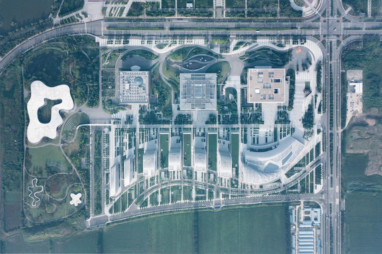 BIM建筑|高山流水、兼收并蓄的城市文化新名片—济宁市文化中心三期文化产业园 / Laguarda.Low Architects (LLA) BIM建筑|高山流水、兼收并蓄的城市文化新名片—济宁市文化中心三期文化产业园 / Laguarda.Low Architects (LLA)