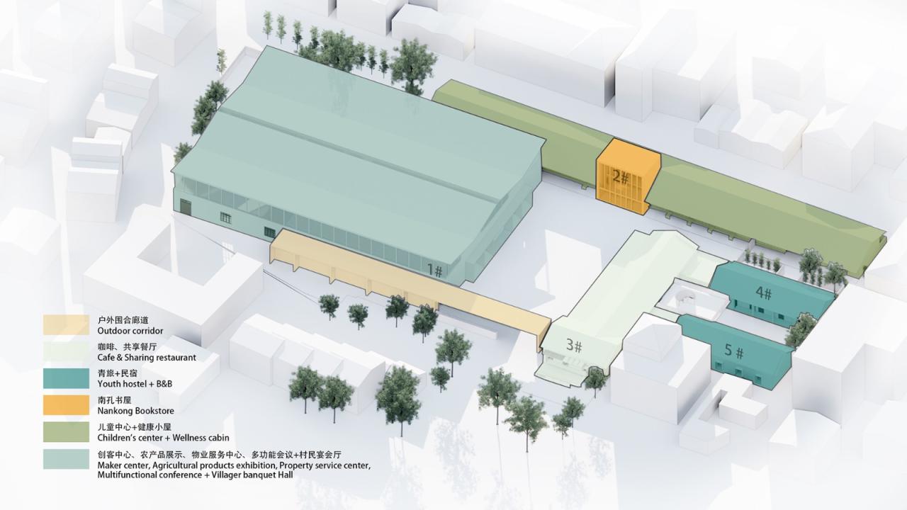 BIM建筑|龙游团石村未来乡村生活馆 / 上海严旸建筑设计工作室 BIM建筑|龙游团石村未来乡村生活馆 / 上海严旸建筑设计工作室