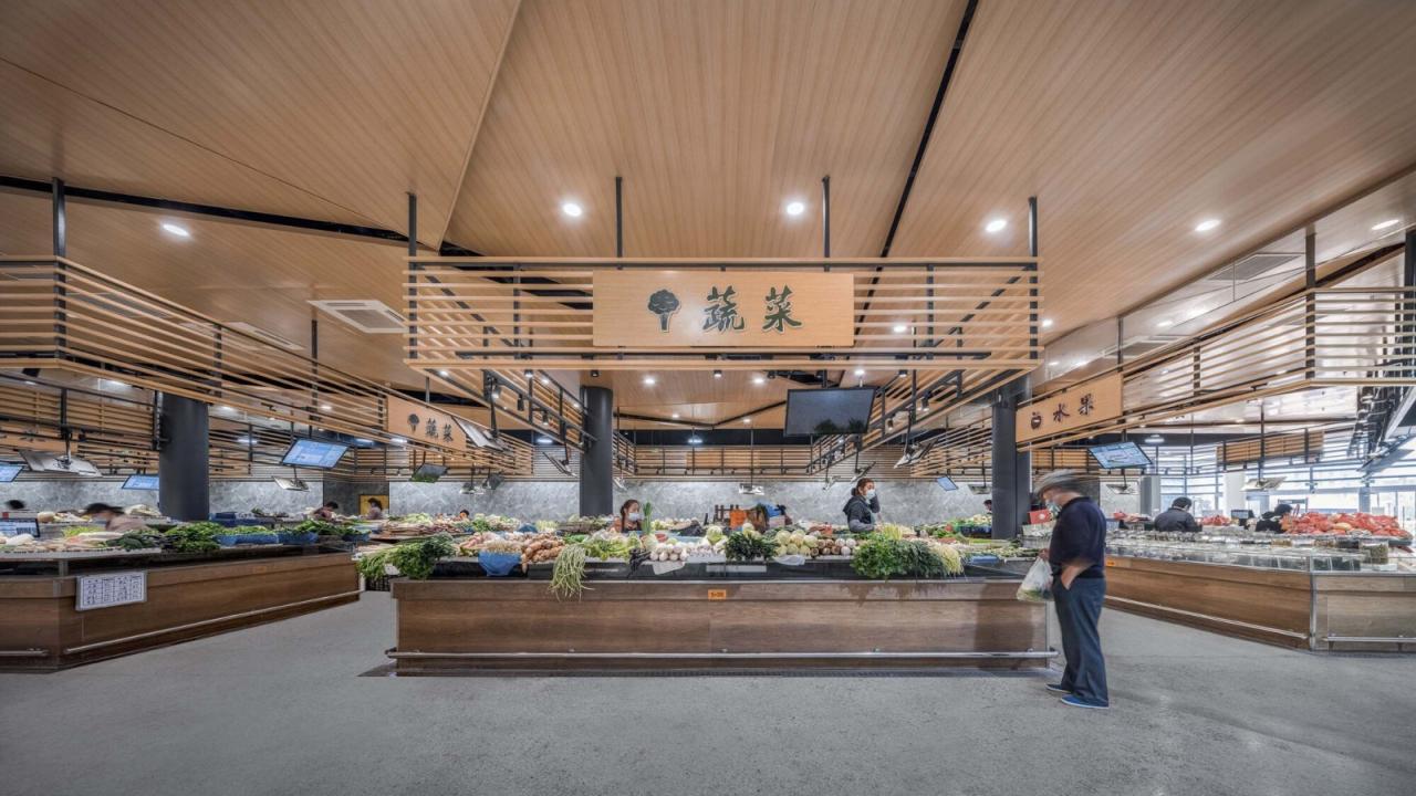 BIM建筑|刘潭市集 / 米丈建筑 BIM建筑|刘潭市集 / 米丈建筑