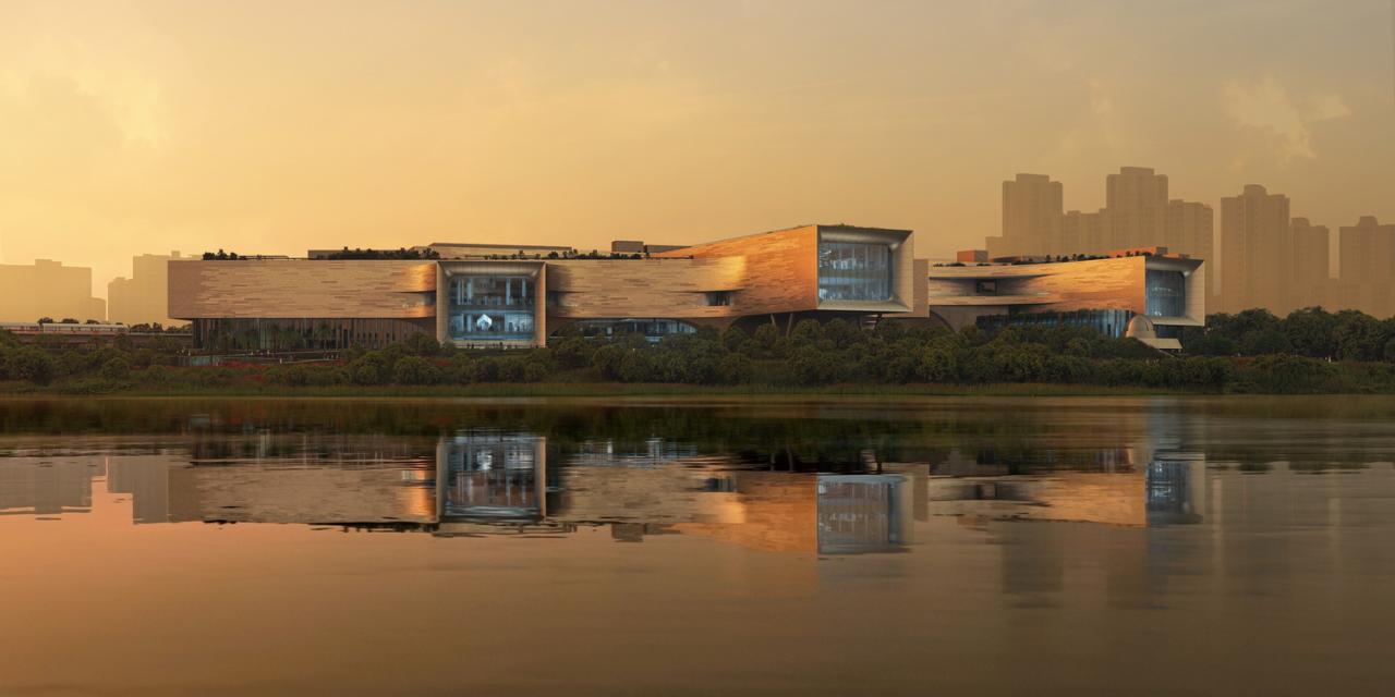 BIM建筑|新加坡新科学中心,滨水漂浮 / 扎哈·哈迪德建筑事务所 BIM建筑|新加坡新科学中心,滨水漂浮 / 扎哈·哈迪德建筑事务所