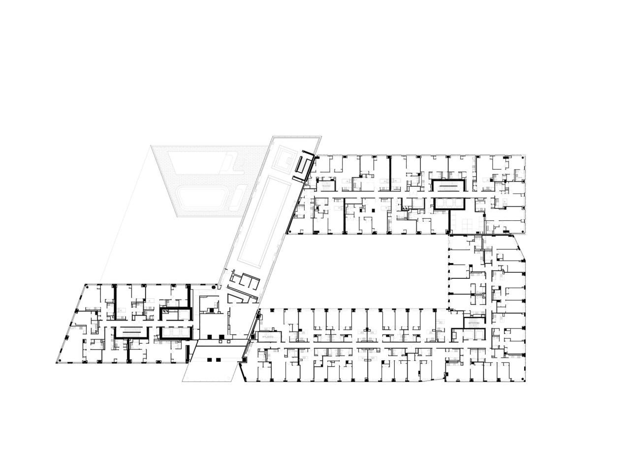 BIM建筑|纽约绿点 Landing D,掰开体量 / OMA / Jason Long BIM建筑|纽约绿点 Landing D,掰开体量 / OMA / Jason Long