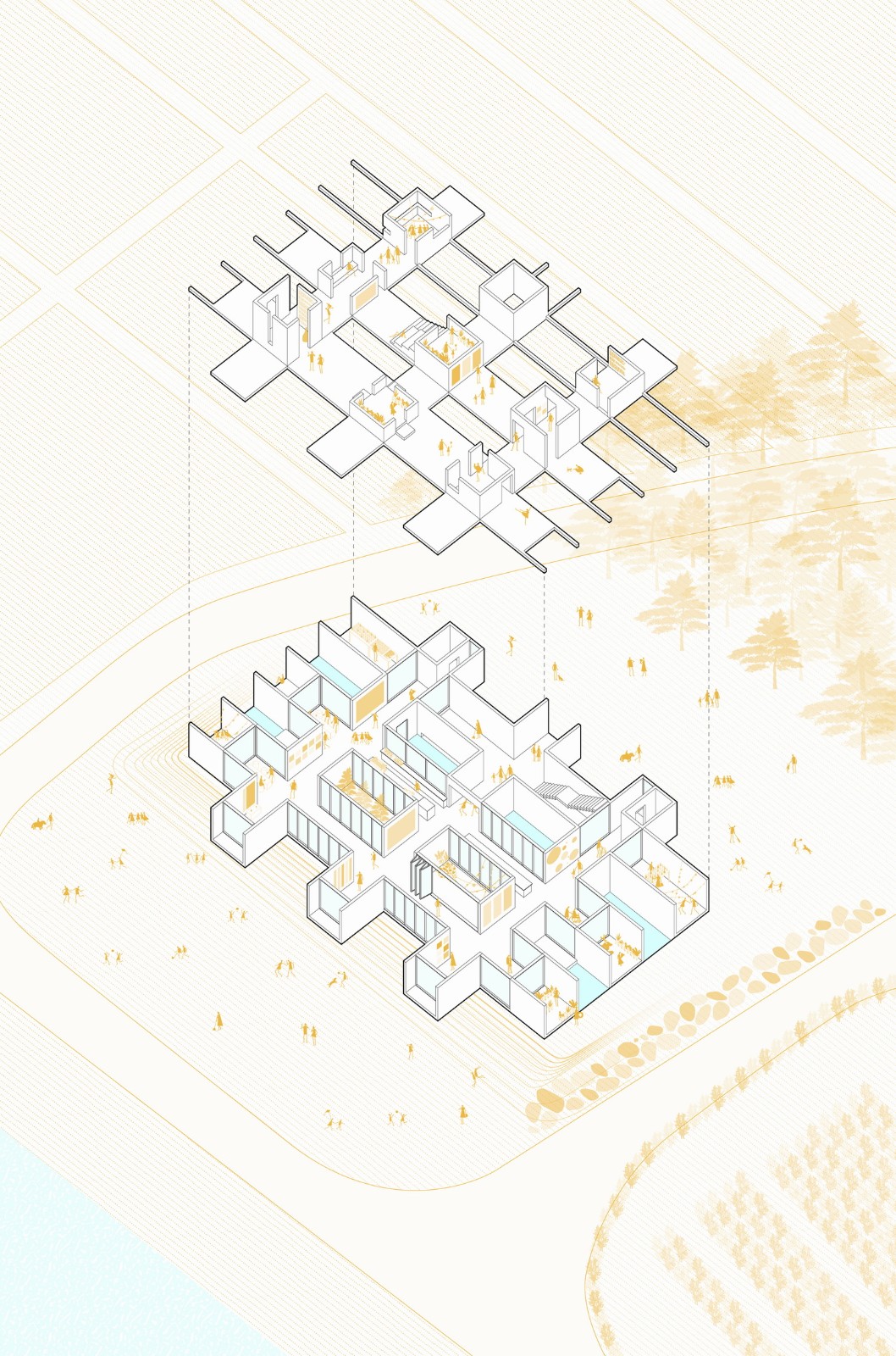 BIM建筑|‘跨文化空间’,NONSPACE 咖啡馆 / ON Architecture INC. BIM建筑|‘跨文化空间’,NONSPACE 咖啡馆 / ON Architecture INC.
