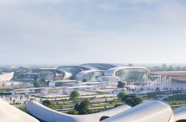 BIM建筑|创造一个无浪费的世博会:乌克兰2030世博会申办展馆方案 / 扎哈事务所-BIM建筑网