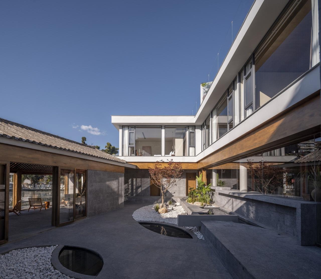 BIM建筑|海边的心灵驿站 :大理双廊陶唐之丘度假酒店设计 / 三文建筑 BIM建筑|海边的心灵驿站 :大理双廊陶唐之丘度假酒店设计 / 三文建筑