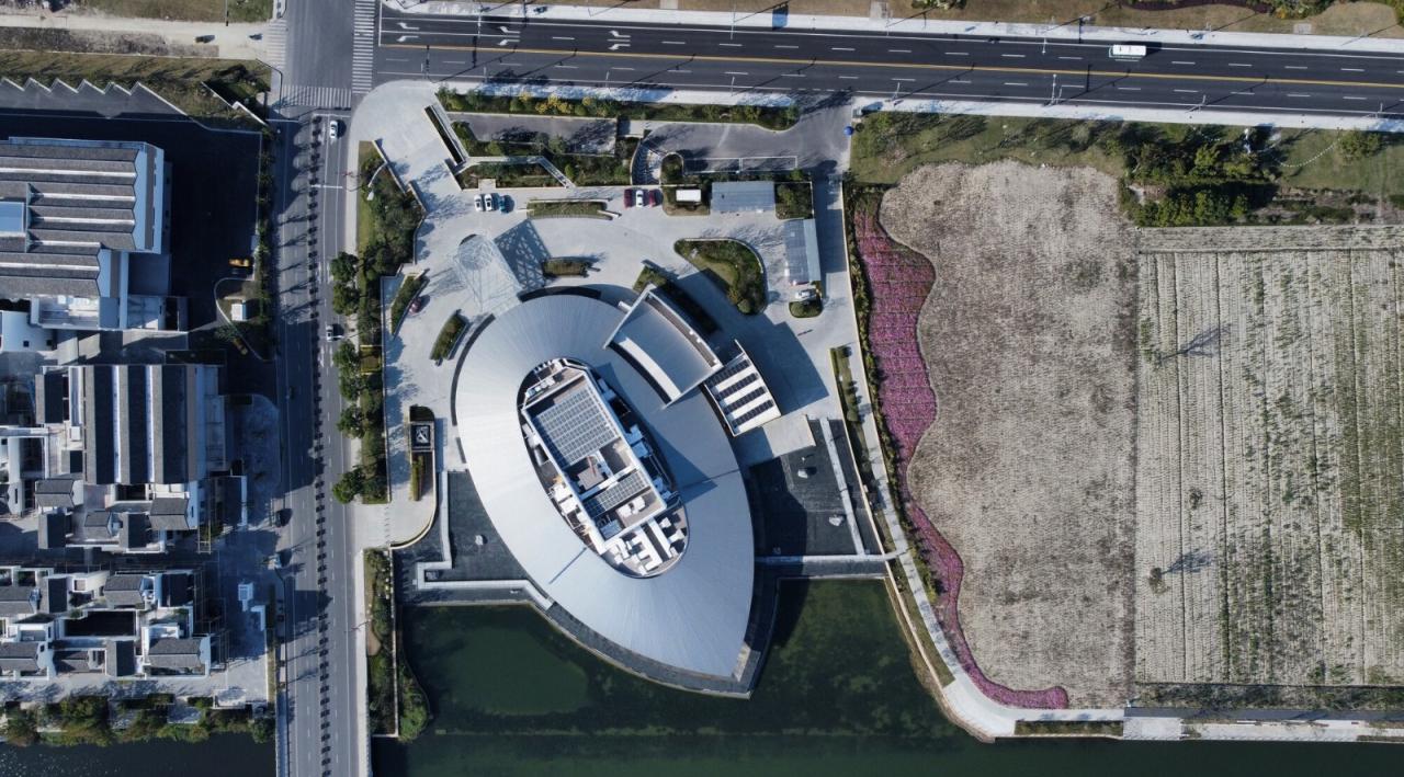 BIM建筑|长三角生态绿色一体化发展示范区(嘉善)企业交流服务基地 / 上海绿建建筑设计事务所 BIM建筑|长三角生态绿色一体化发展示范区(嘉善)企业交流服务基地 / 上海绿建建筑设计事务所