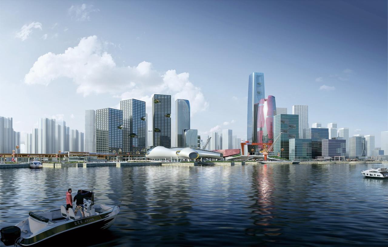 BIM建筑|广州船厂城市设计国际竞赛方案首次亮相 / SPARK BIM建筑|广州船厂城市设计国际竞赛方案首次亮相 / SPARK