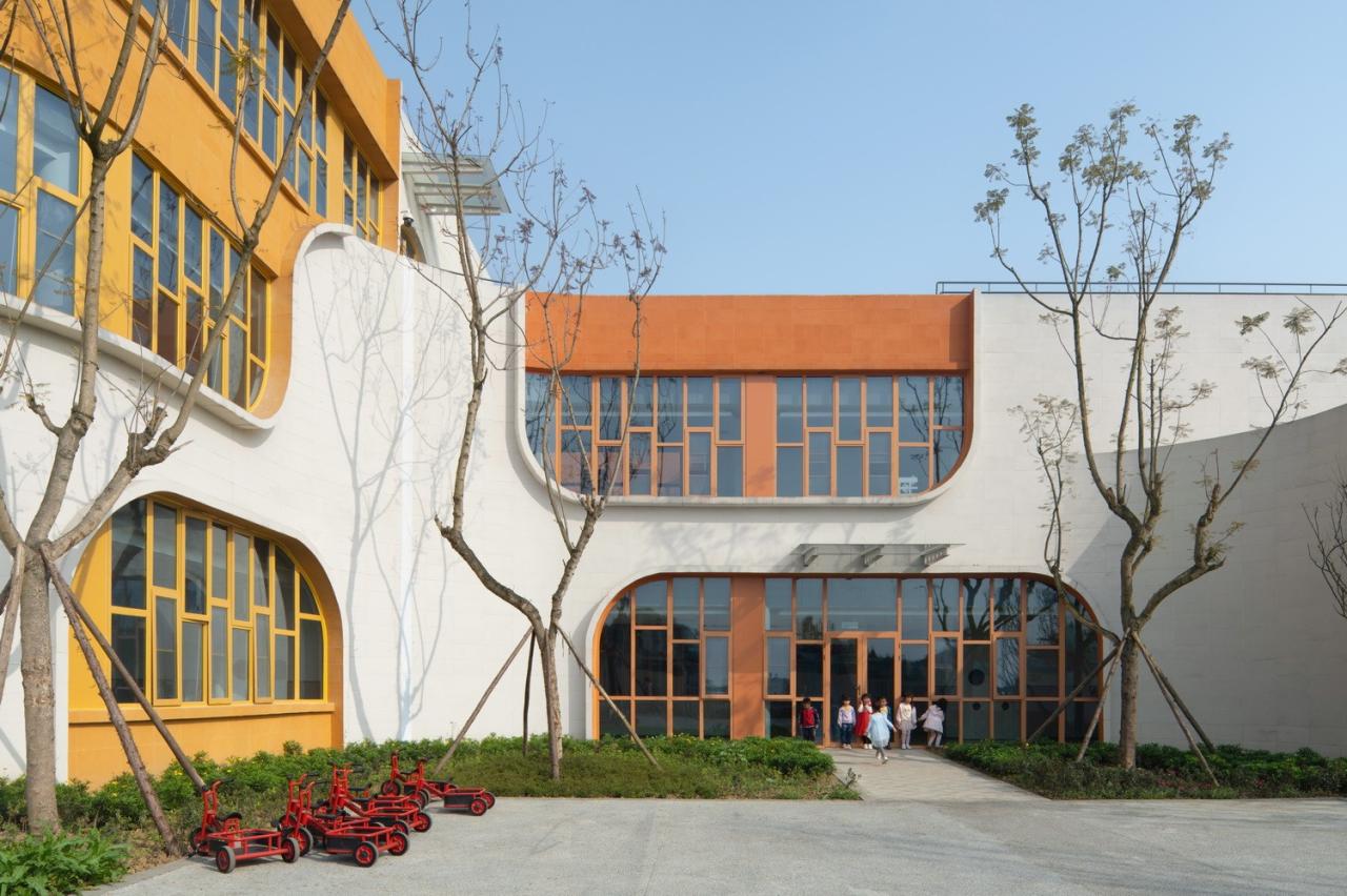 BIM建筑|成都市双流区九龙湖幼儿园 / 本末建筑  BIM建筑|成都市双流区九龙湖幼儿园 / 本末建筑