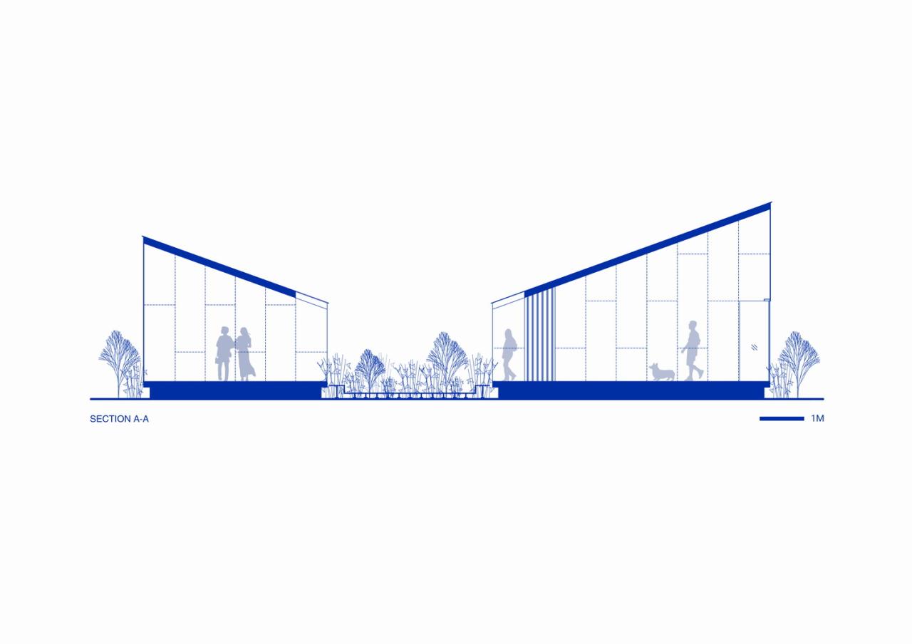 BIM建筑|间园 :闹市中的空间装置 / 间筑设计 BIM建筑|间园 :闹市中的空间装置 / 间筑设计