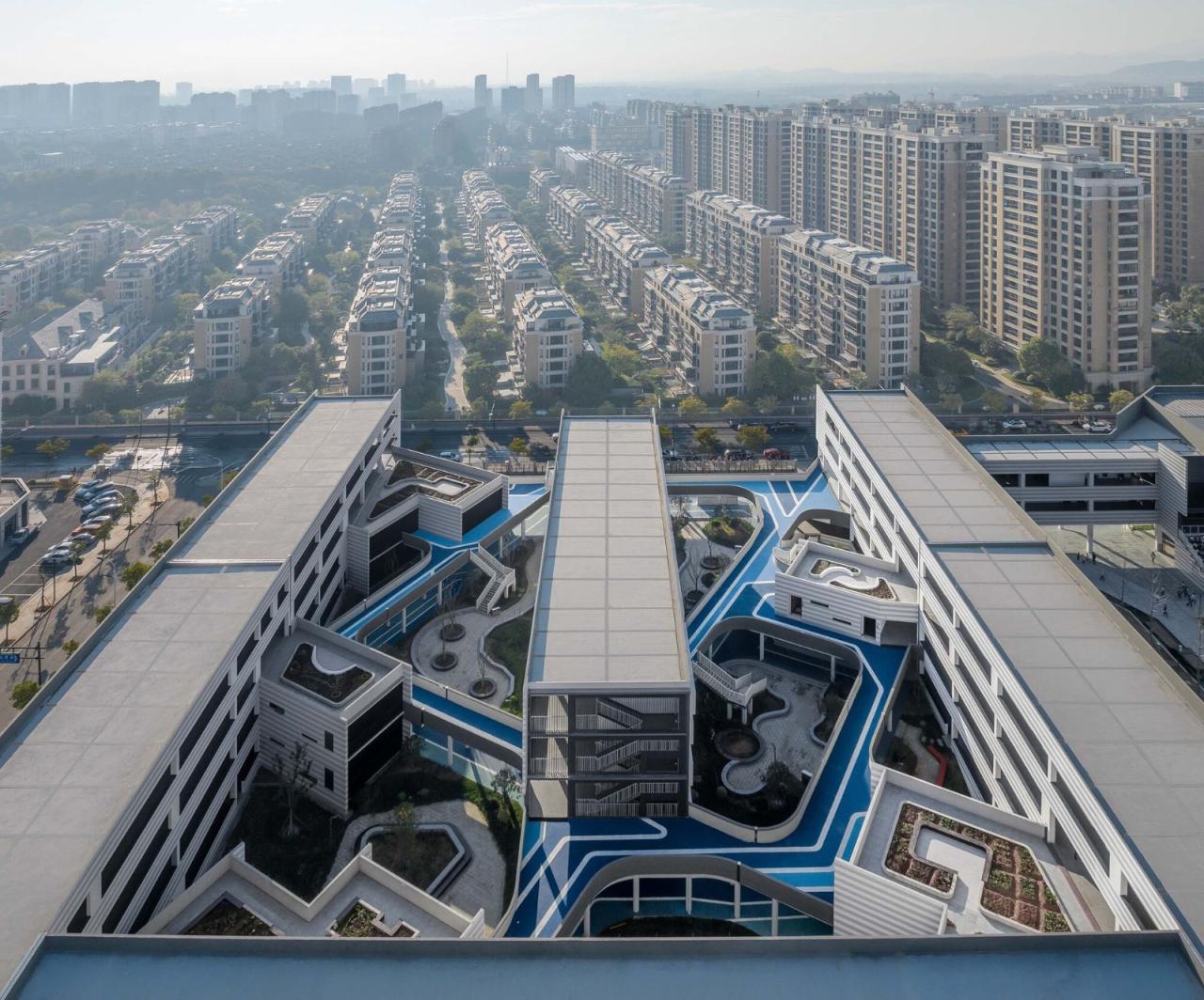 BIM建筑|衢州新华第二学校 / 零壹城市建筑事务所 BIM建筑|衢州新华第二学校 / 零壹城市建筑事务所