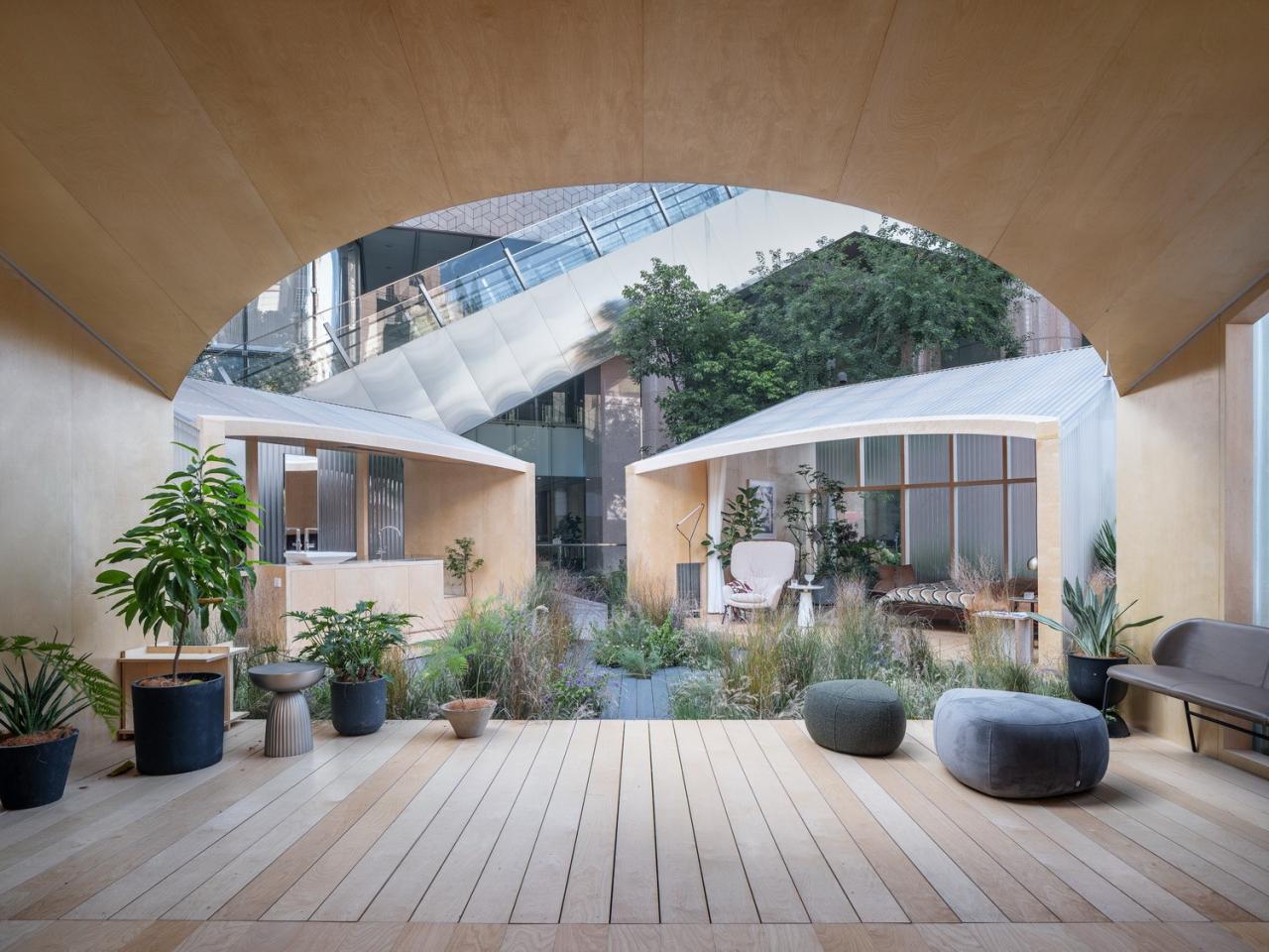 BIM建筑|间园 :闹市中的空间装置 / 间筑设计 BIM建筑|间园 :闹市中的空间装置 / 间筑设计