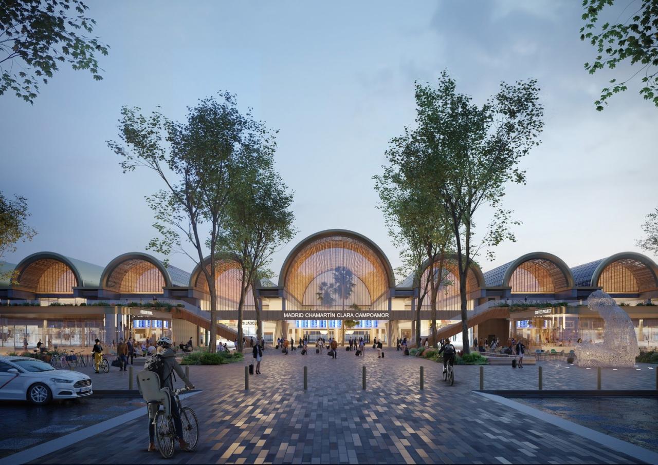 BIM建筑|欧洲最大城市更新: 马德里查马丁车站 / UNStudio + b720 BIM建筑|欧洲最大城市更新: 马德里查马丁车站 / UNStudio + b720