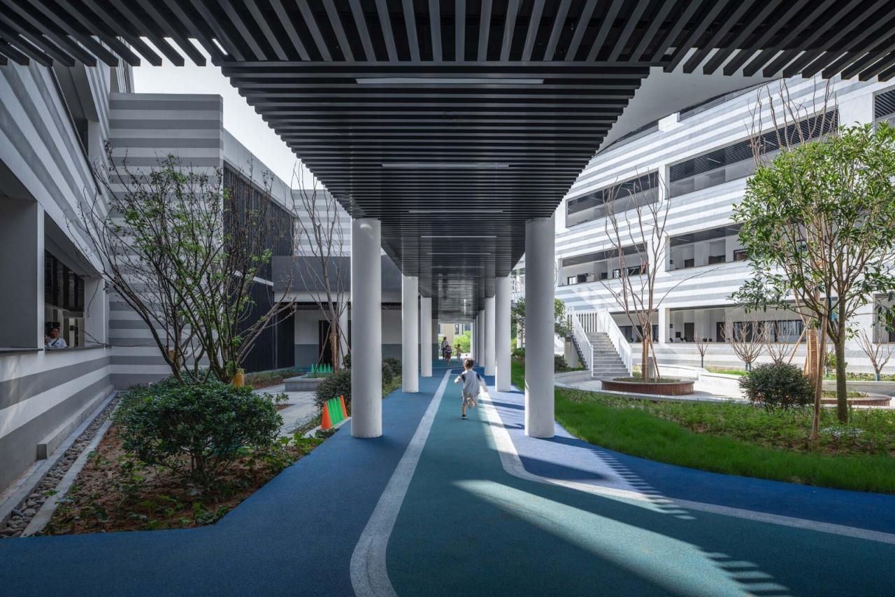 BIM建筑|衢州新华第二学校 / 零壹城市建筑事务所 BIM建筑|衢州新华第二学校 / 零壹城市建筑事务所