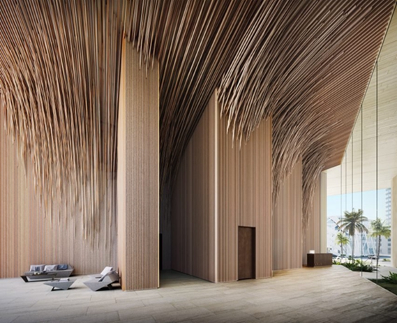 BIM建筑|隈研吾设计在美国首座住宅楼 BIM建筑|隈研吾设计在美国首座住宅楼