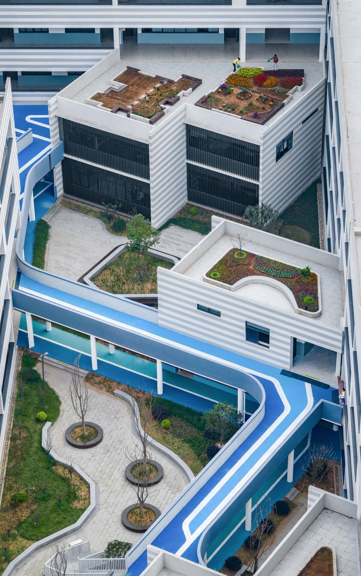 BIM建筑|衢州新华第二学校 / 零壹城市建筑事务所 BIM建筑|衢州新华第二学校 / 零壹城市建筑事务所
