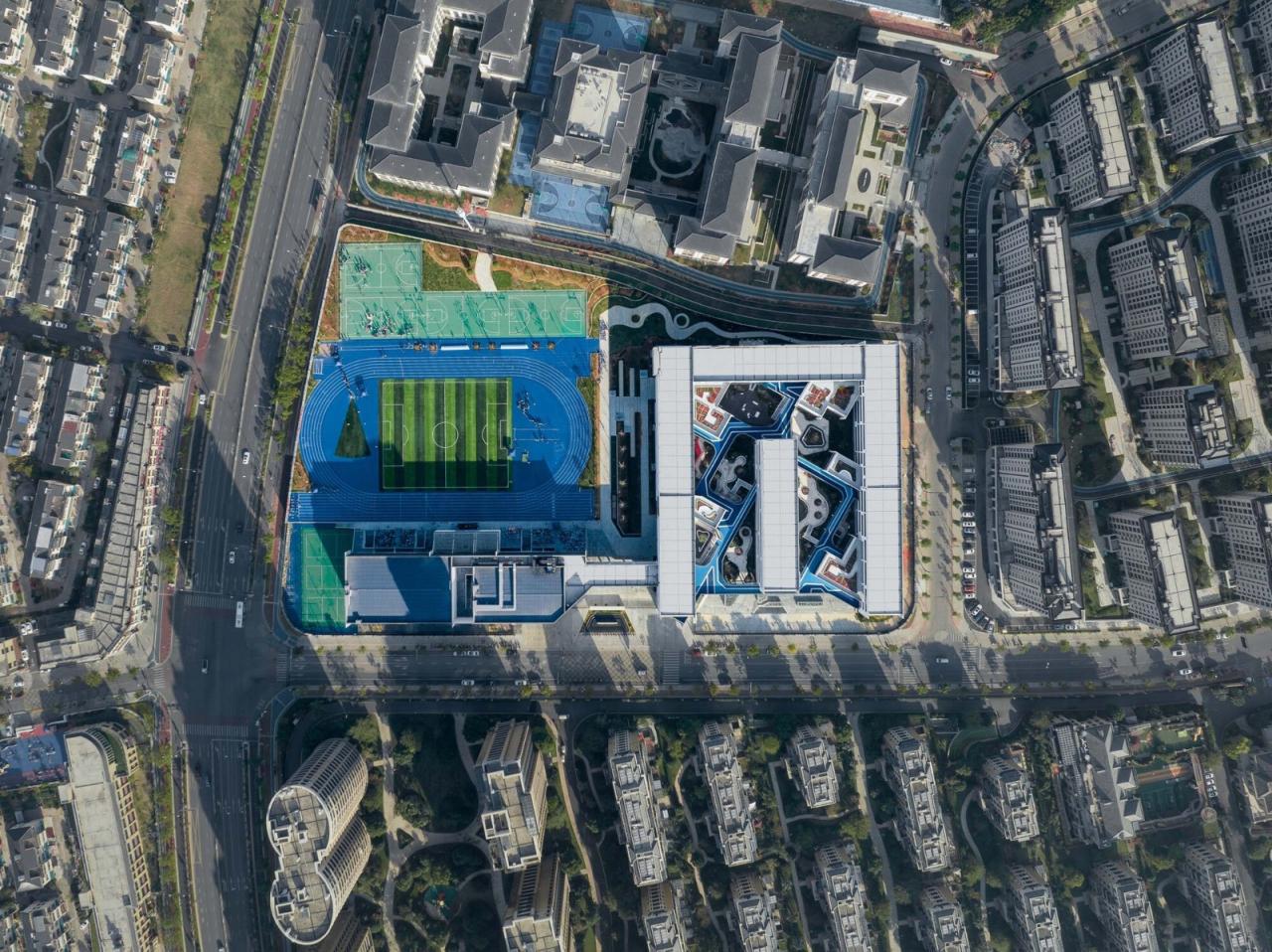BIM建筑|衢州新华第二学校 / 零壹城市建筑事务所 BIM建筑|衢州新华第二学校 / 零壹城市建筑事务所