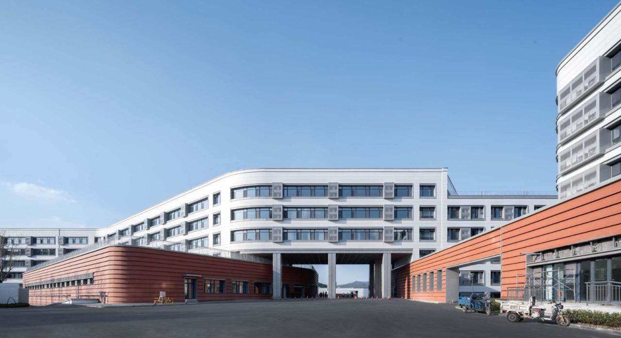 BIM建筑|济南历城二中彩石校区 / 同圆设计 BIM建筑|济南历城二中彩石校区 / 同圆设计