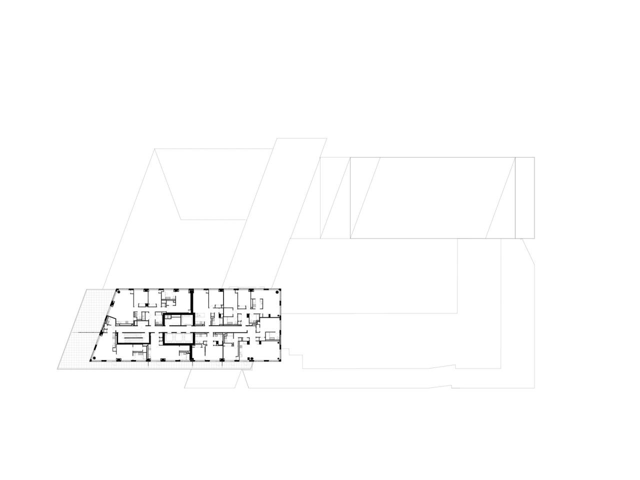 BIM建筑|纽约绿点 Landing D,掰开体量 / OMA / Jason Long BIM建筑|纽约绿点 Landing D,掰开体量 / OMA / Jason Long