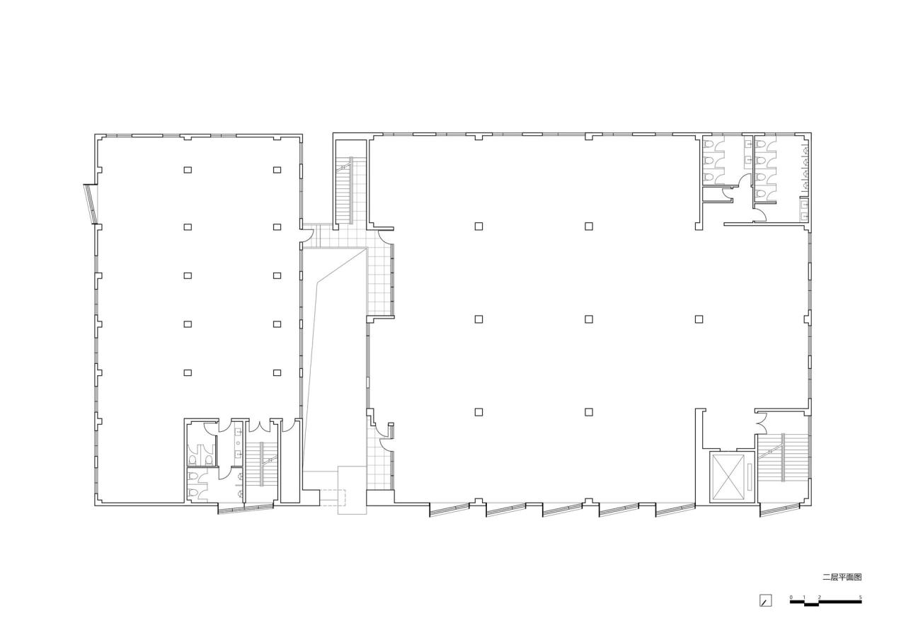 BIM建筑|东财工业区7#8#楼改造 / 深圳对角线建筑设计 BIM建筑|东财工业区7#8#楼改造 / 深圳对角线建筑设计