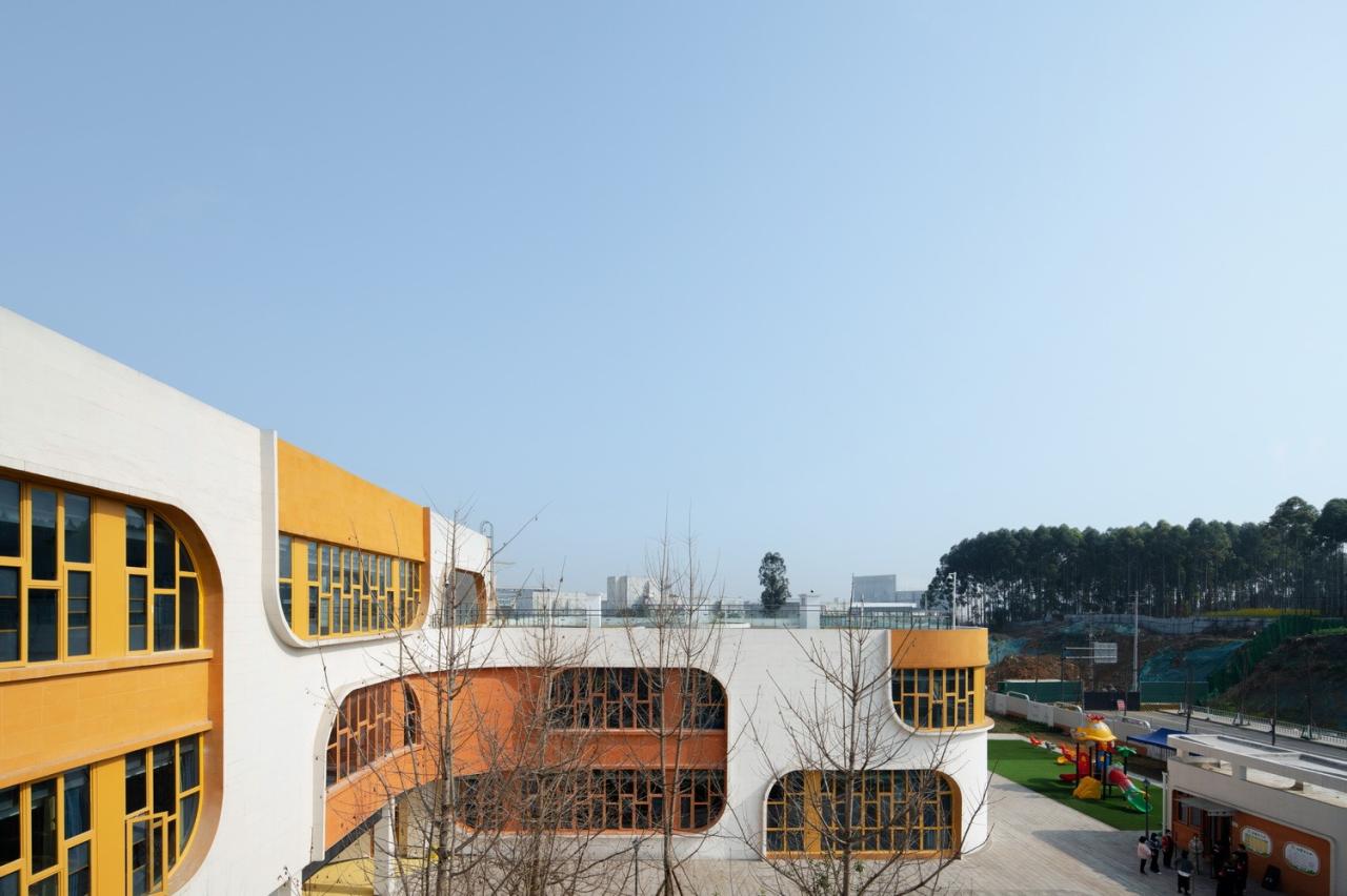 BIM建筑|成都市双流区九龙湖幼儿园 / 本末建筑  BIM建筑|成都市双流区九龙湖幼儿园 / 本末建筑