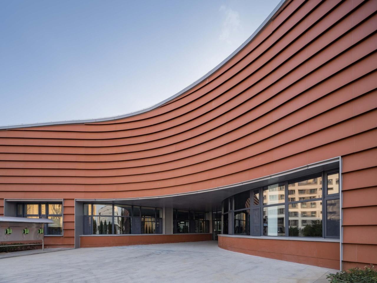 BIM建筑|济南历城二中彩石校区 / 同圆设计 BIM建筑|济南历城二中彩石校区 / 同圆设计