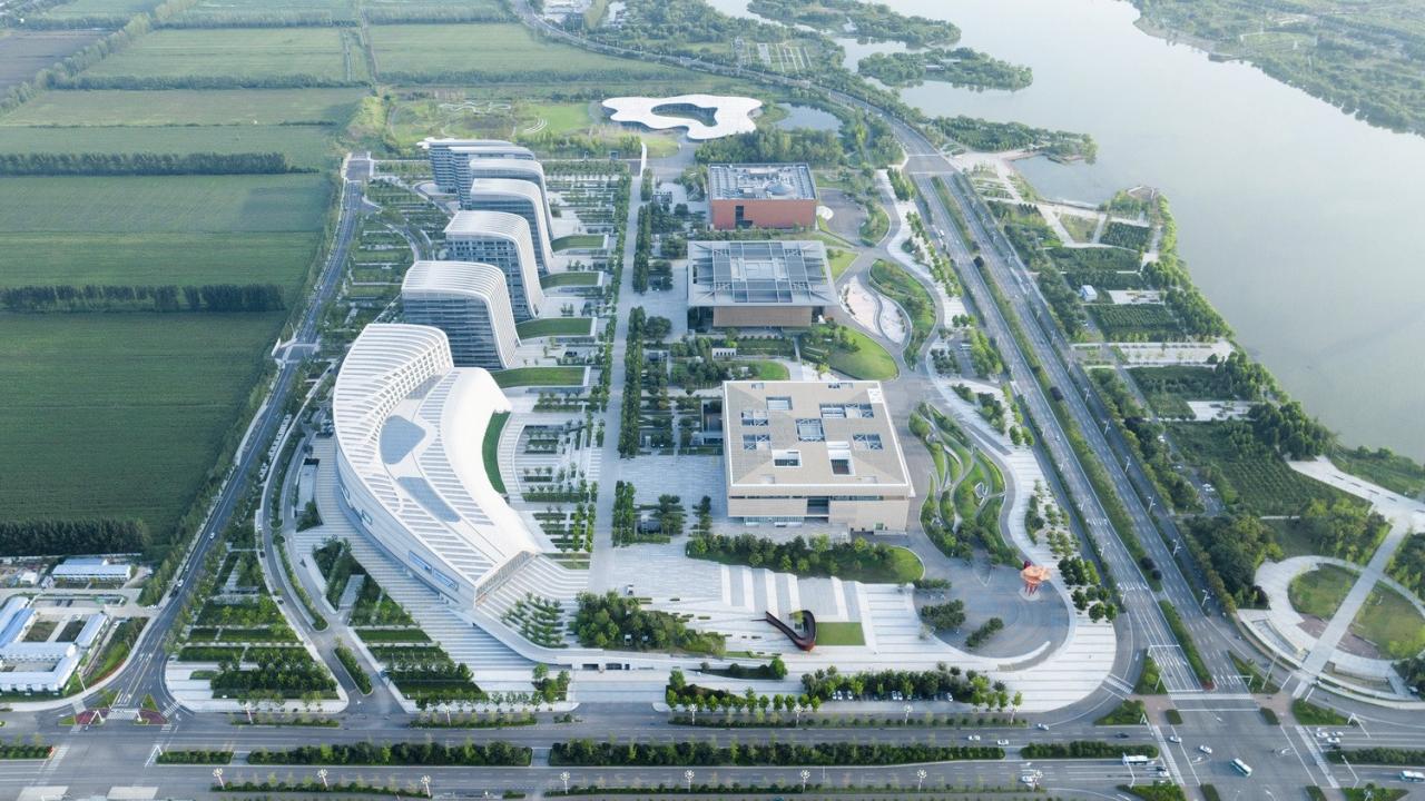 BIM建筑|高山流水、兼收并蓄的城市文化新名片—济宁市文化中心三期文化产业园 / Laguarda.Low Architects (LLA) BIM建筑|高山流水、兼收并蓄的城市文化新名片—济宁市文化中心三期文化产业园 / Laguarda.Low Architects (LLA)
