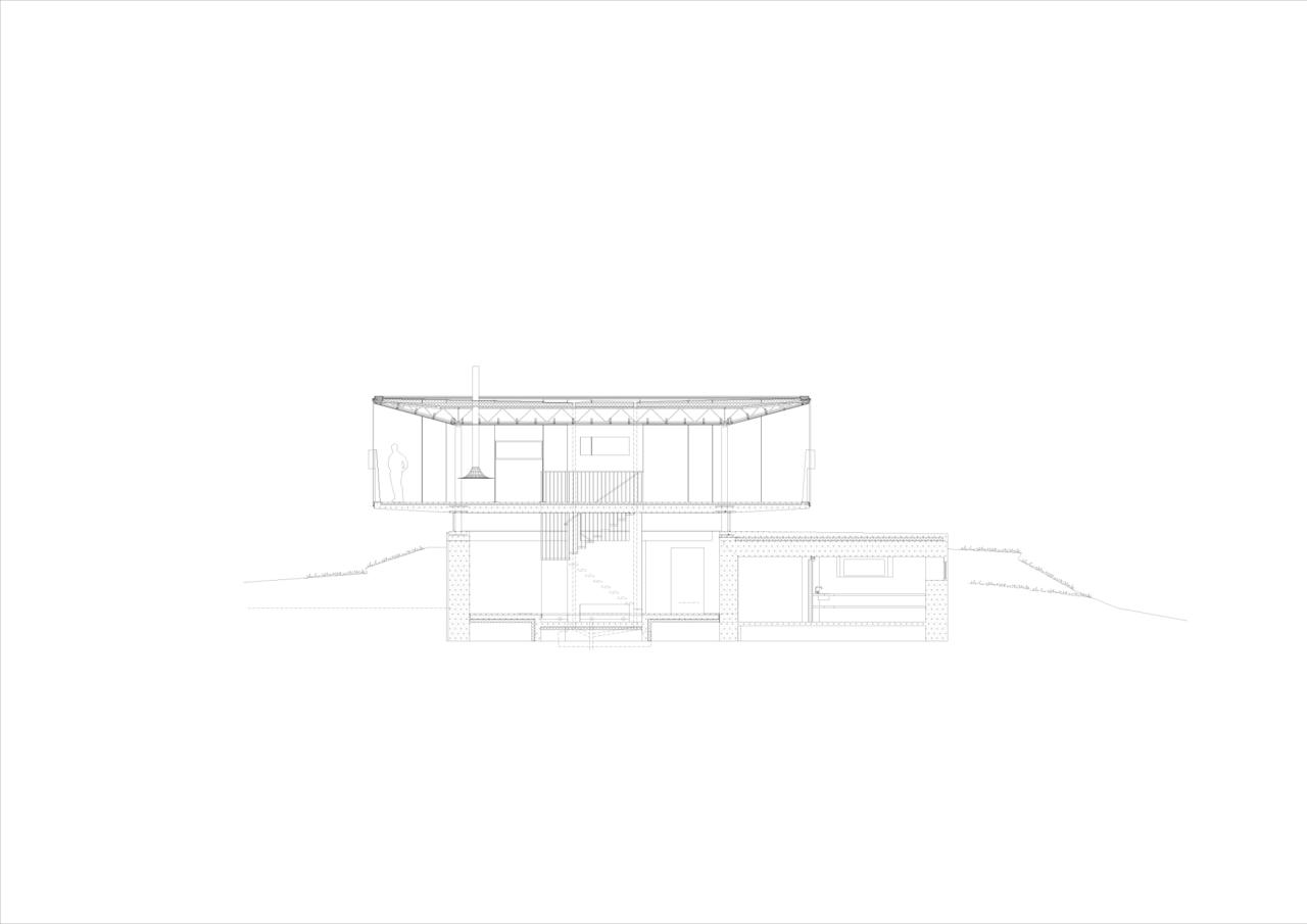 BIM建筑|军事碉堡新生,布雷克斯塔漂浮亭屋 / ASAS arkitektur BIM建筑|军事碉堡新生,布雷克斯塔漂浮亭屋 / ASAS arkitektur