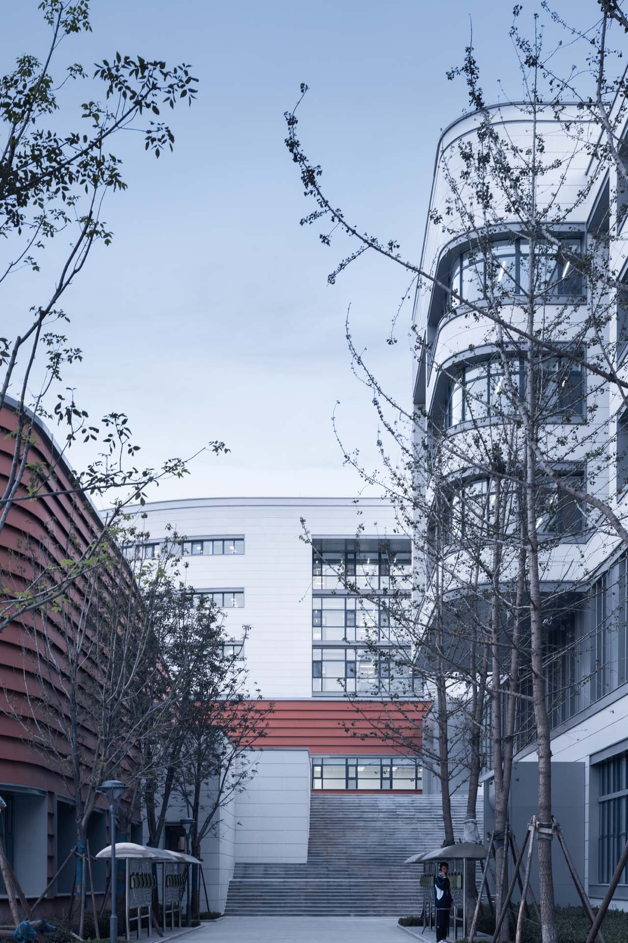 BIM建筑|济南历城二中彩石校区 / 同圆设计 BIM建筑|济南历城二中彩石校区 / 同圆设计