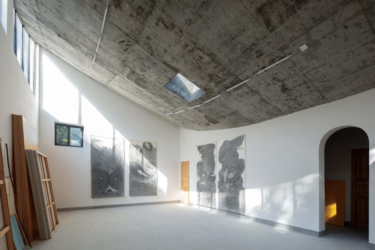 BIM建筑|乡村画室 / 跳房子建筑工作室 BIM建筑|乡村画室 / 跳房子建筑工作室