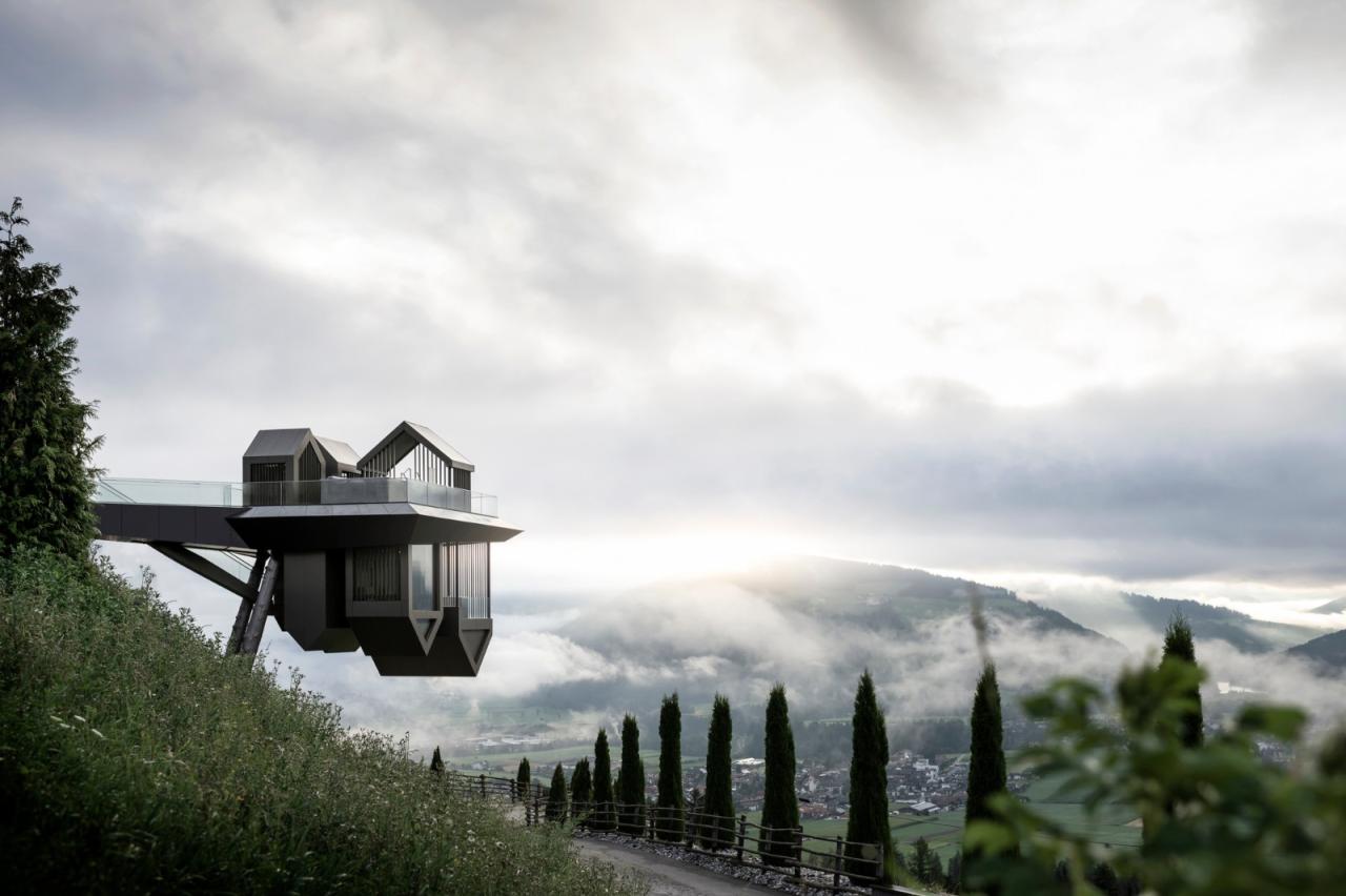 BIM建筑|“倒挂”建筑,Hubertus 酒店扩建 / noa* BIM建筑|“倒挂”建筑,Hubertus 酒店扩建 / noa*