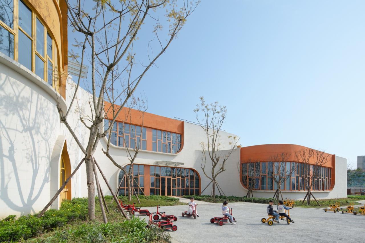 BIM建筑|成都市双流区九龙湖幼儿园 / 本末建筑  BIM建筑|成都市双流区九龙湖幼儿园 / 本末建筑