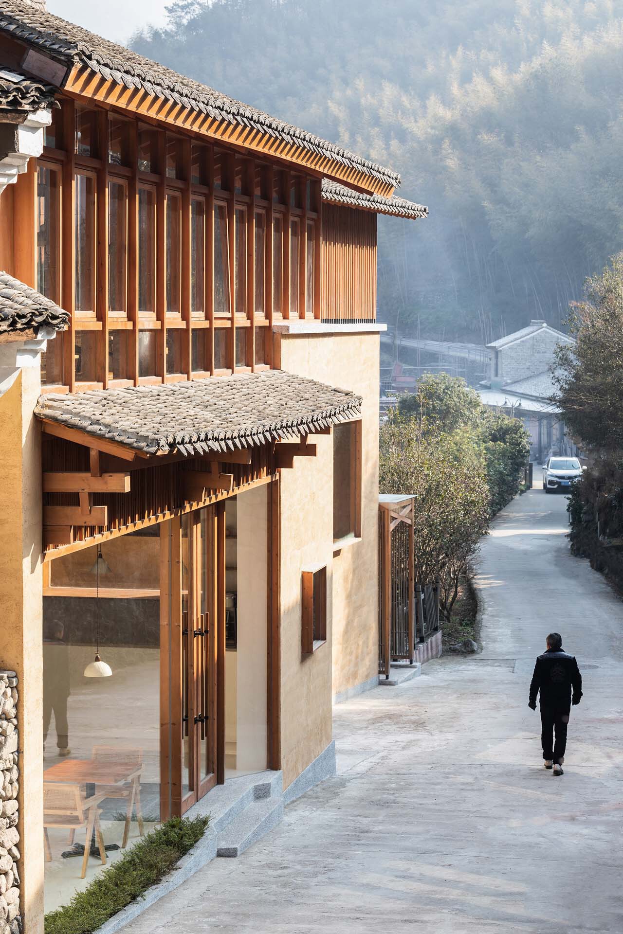 BIM建筑|奉化栖霞坑发电站改造的溪边餐厅 / 尌林建筑设计事务所 BIM建筑|奉化栖霞坑发电站改造的溪边餐厅 / 尌林建筑设计事务所