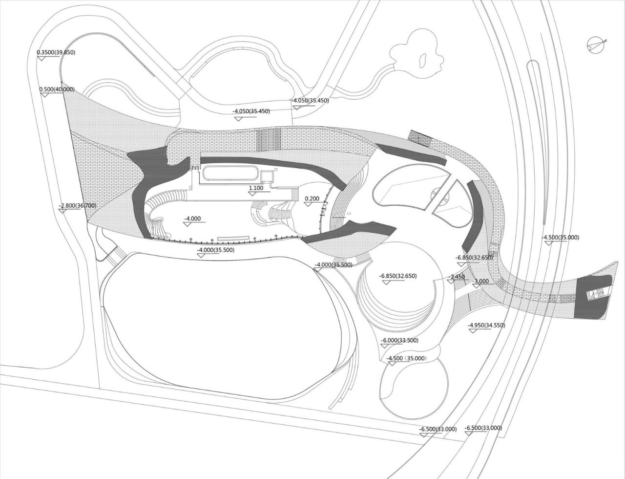 BIM建筑|华侨城巢湖自然文化中心 / 上海前及建筑设计事务所 BIM建筑|华侨城巢湖自然文化中心 / 上海前及建筑设计事务所