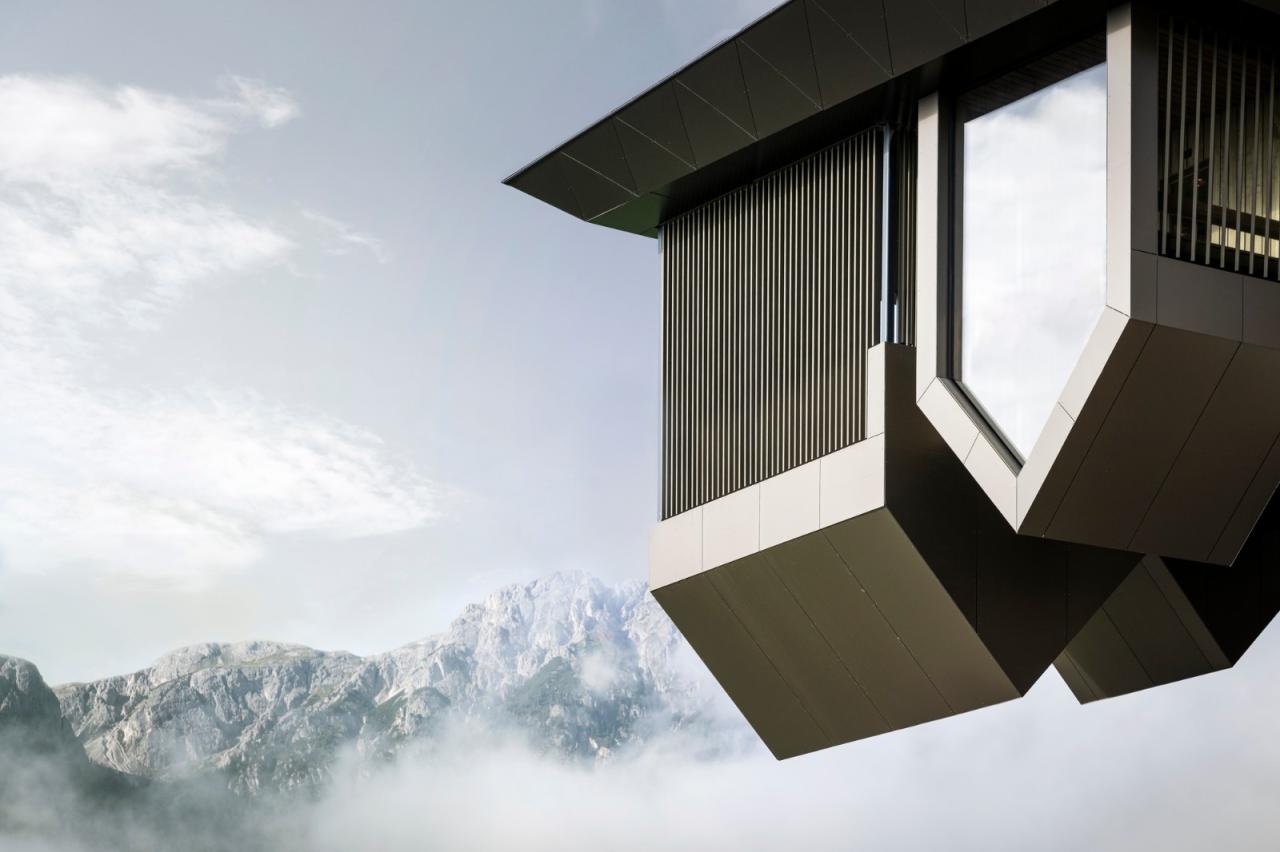 BIM建筑|“倒挂”建筑,Hubertus 酒店扩建 / noa* BIM建筑|“倒挂”建筑,Hubertus 酒店扩建 / noa*