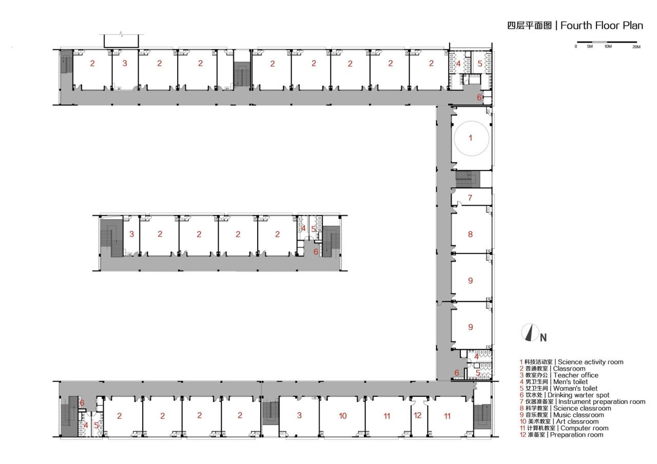 BIM建筑|衢州新华第二学校 / 零壹城市建筑事务所 BIM建筑|衢州新华第二学校 / 零壹城市建筑事务所