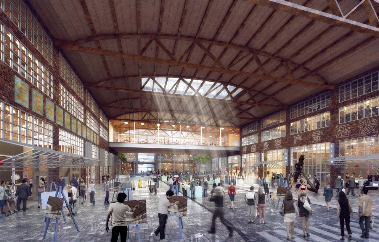 BIM建筑|广州船厂城市设计国际竞赛方案首次亮相 / SPARK BIM建筑|广州船厂城市设计国际竞赛方案首次亮相 / SPARK