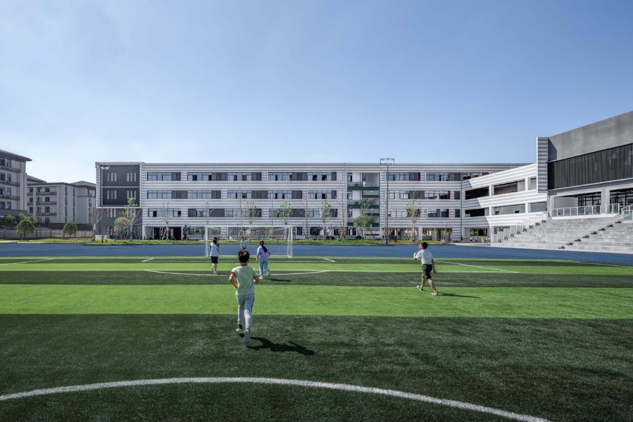 BIM建筑|衢州新华第二学校 / 零壹城市建筑事务所 BIM建筑|衢州新华第二学校 / 零壹城市建筑事务所