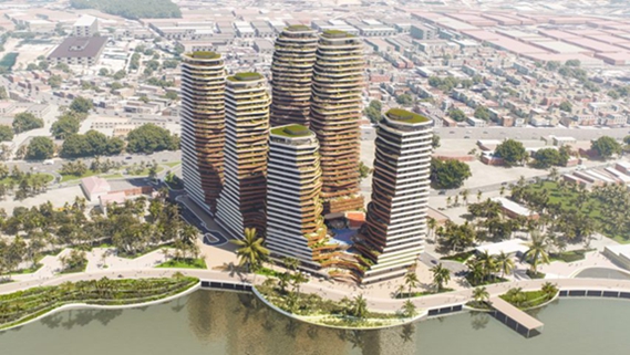 BIM建筑|MVRDV设计厄瓜多尔六座相互连接的摩天大楼 BIM建筑|MVRDV设计厄瓜多尔六座相互连接的摩天大楼