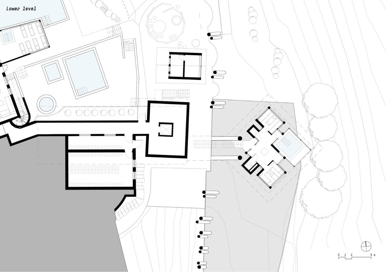 BIM建筑|“倒挂”建筑,Hubertus 酒店扩建 / noa* BIM建筑|“倒挂”建筑,Hubertus 酒店扩建 / noa*