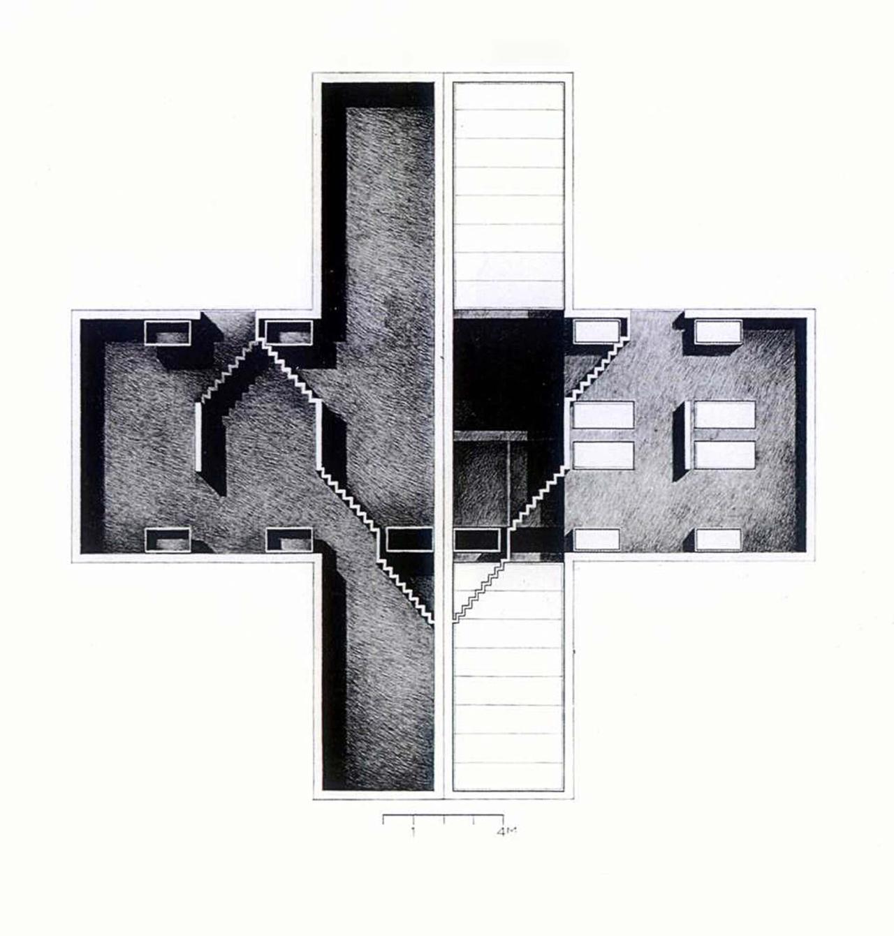 BIM建筑|四栋坊宅 / 非常建筑 BIM建筑|四栋坊宅 / 非常建筑